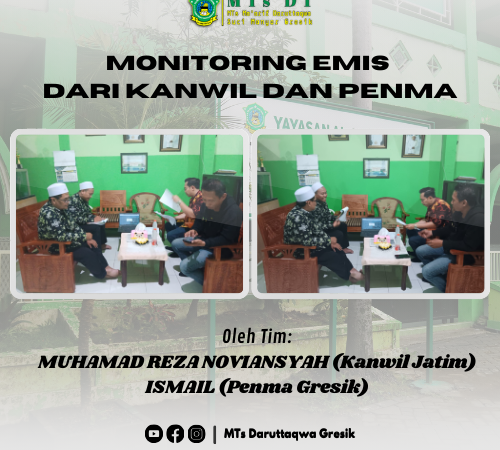 Monitoring EMIS Madrasah